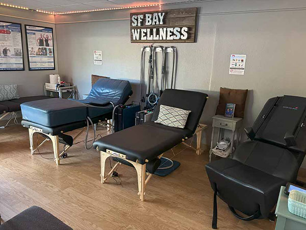 San Ramon Auto Accident Injury Clinic's wellness room