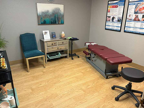 San Ramon Auto Accident Injury Clinic's private room